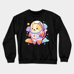 space dog Crewneck Sweatshirt